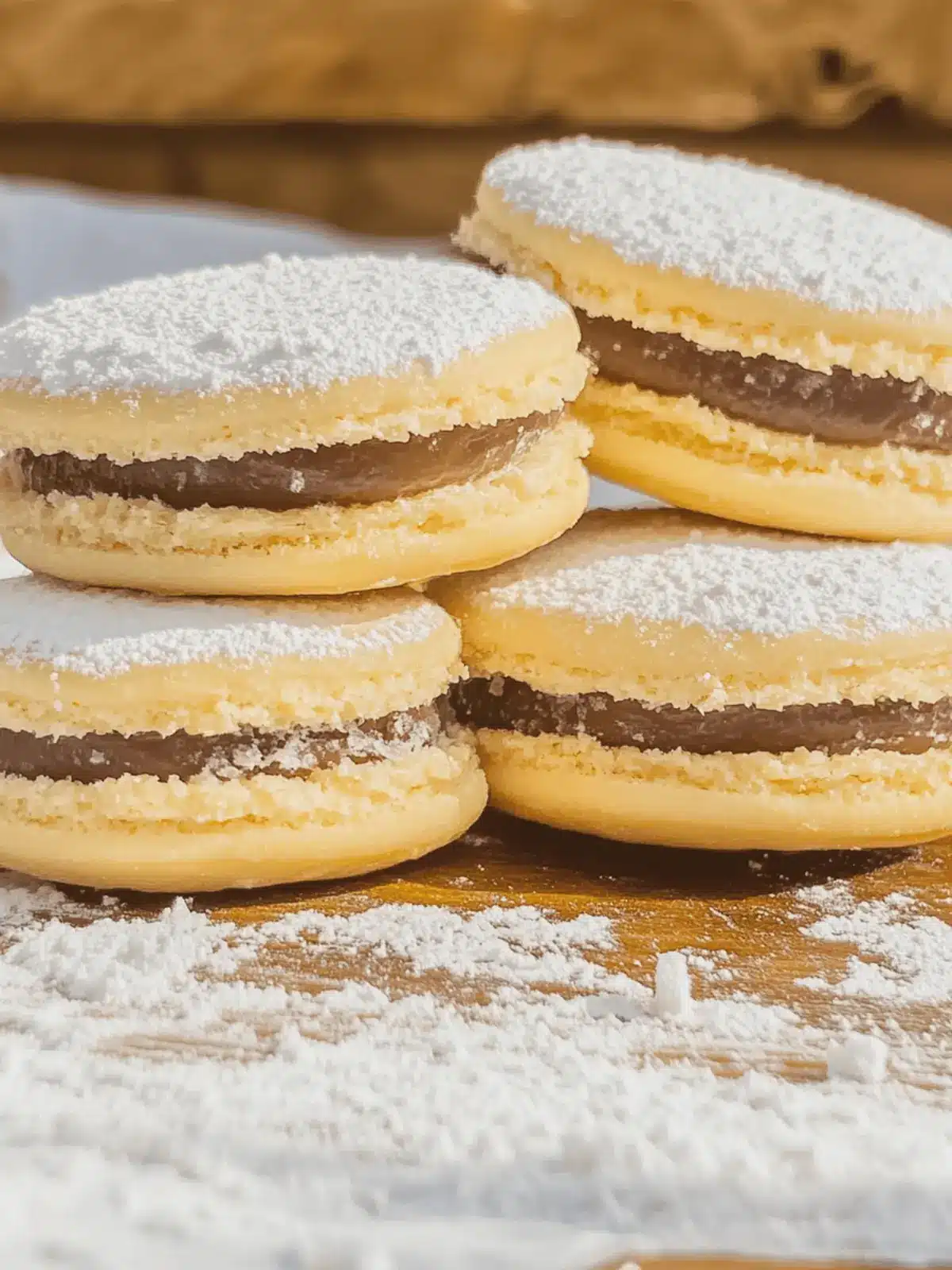 Traditional Cornstarch Alfajores