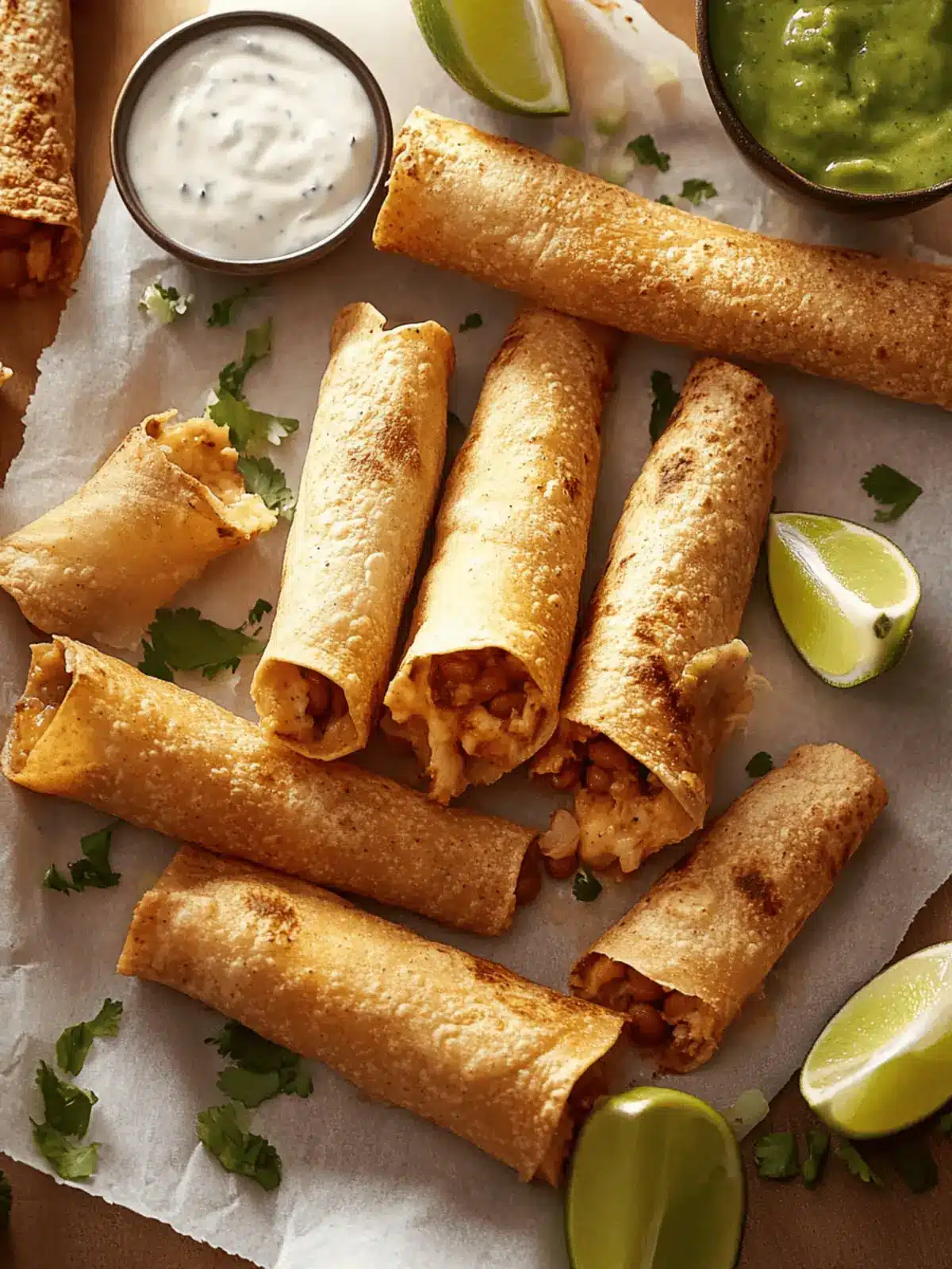 Bean & Cheese Taquitos