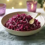 Braised red cabbage