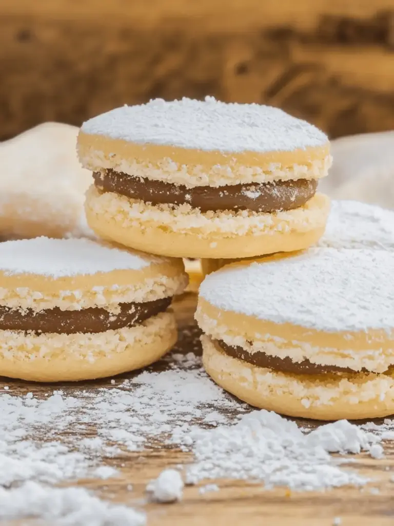Traditional Cornstarch Alfajores