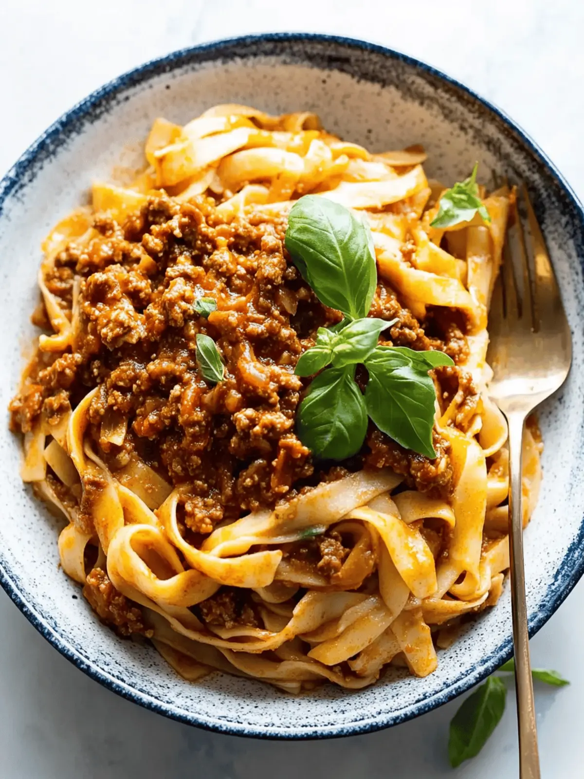 Bolognese sauce