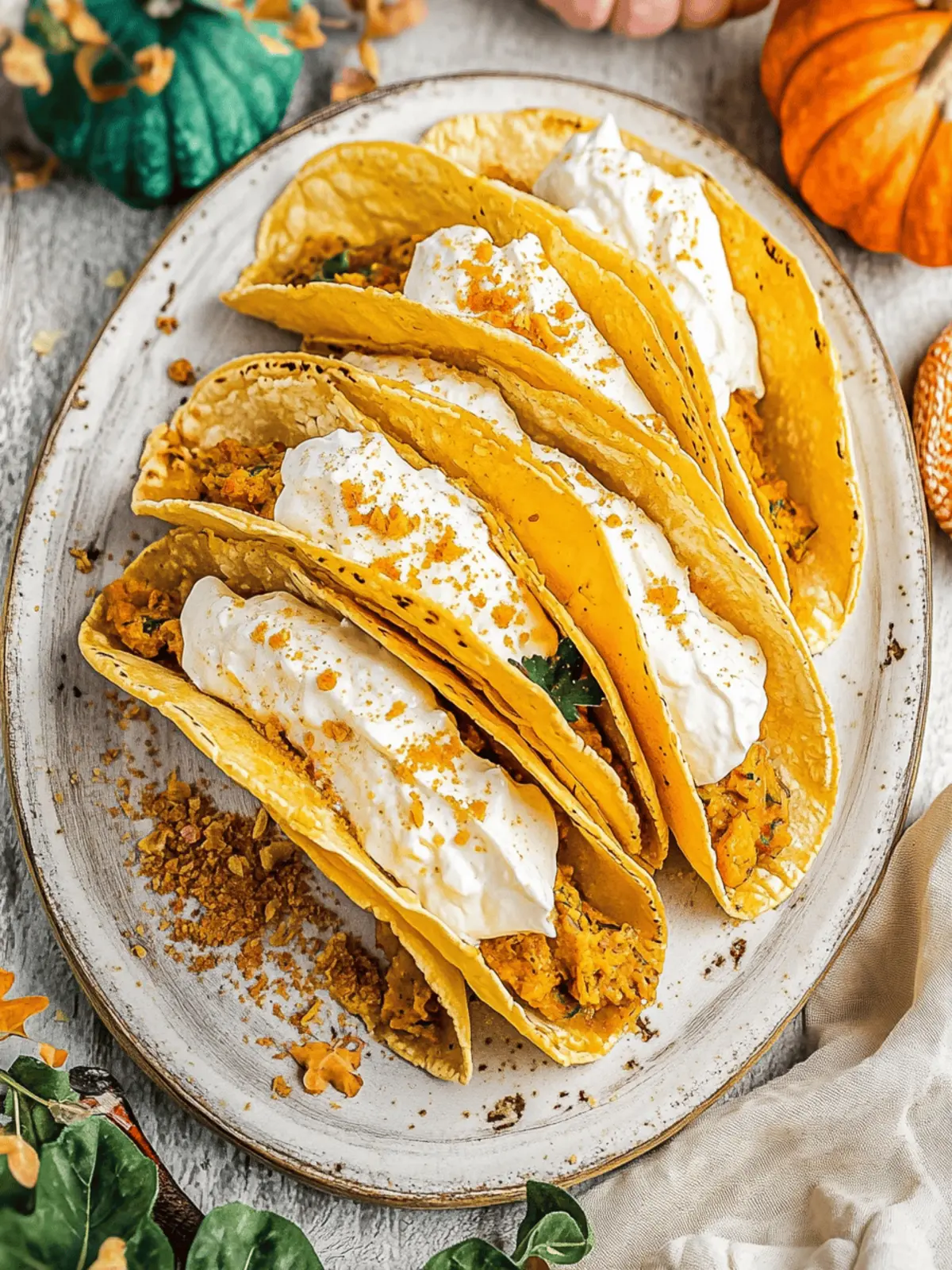 Pumpkin Pie Tacos: A Fun Twist on Holiday Dessert Delight 4 Pumpkin Pie Tacos