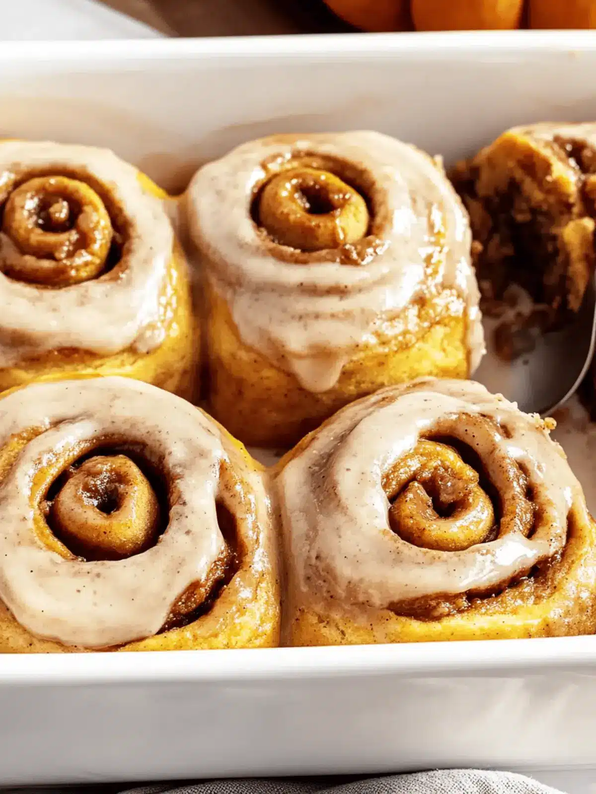 Irresistible Fall Desserts: Pumpkin Chai Cinnamon Rolls