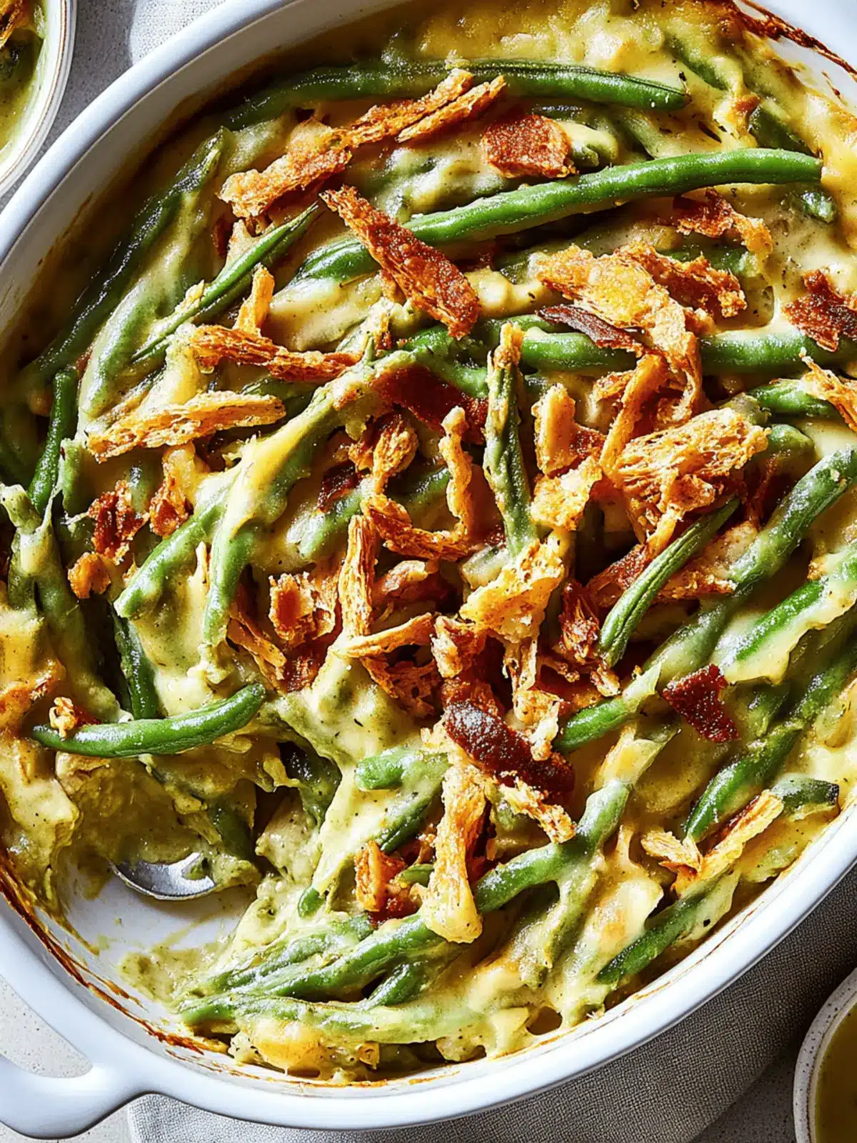 Loaded Green Bean Casserole