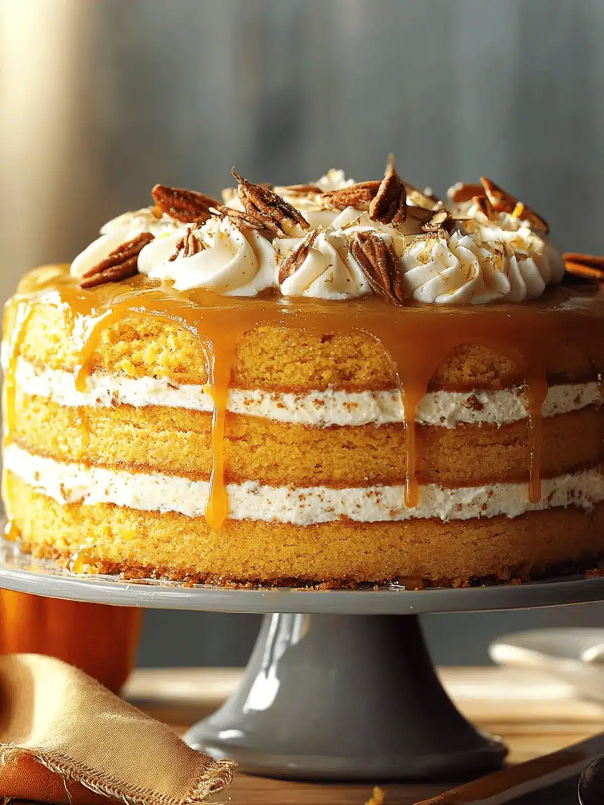 Pumpkin Torte