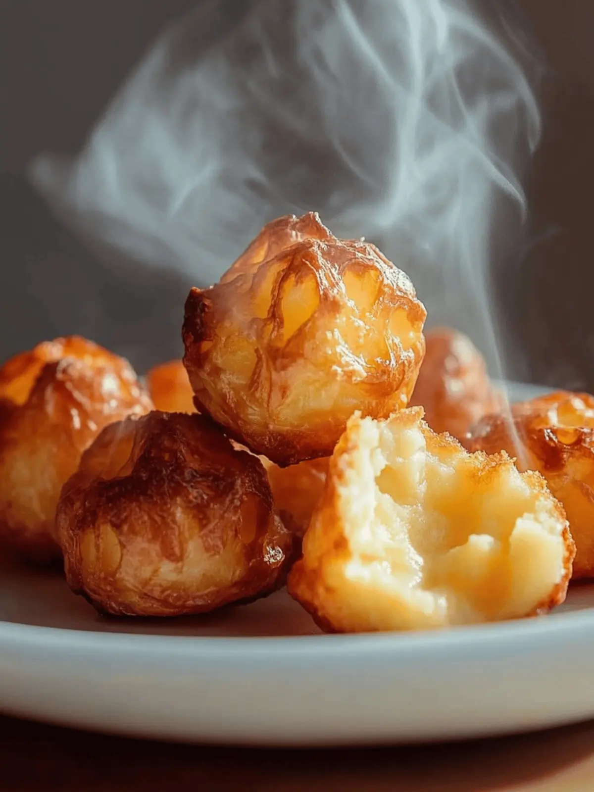 Crispy Mashed Potato Cheese Puffs