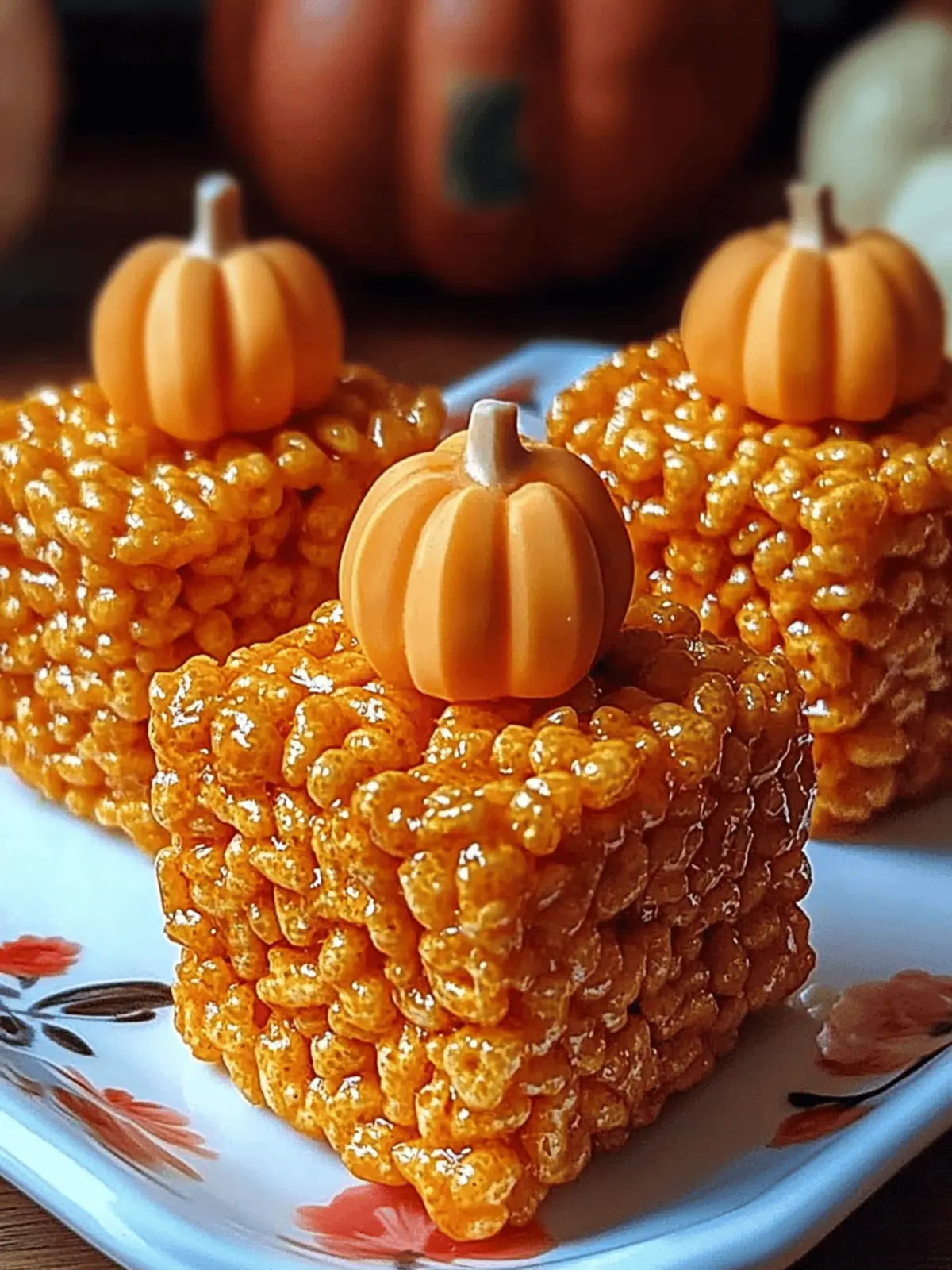 Pumpkin Pie Rice Krispies Treats: A Cozy Fall Favorite 2 Pumpkin Pie Rice Krispies Treats