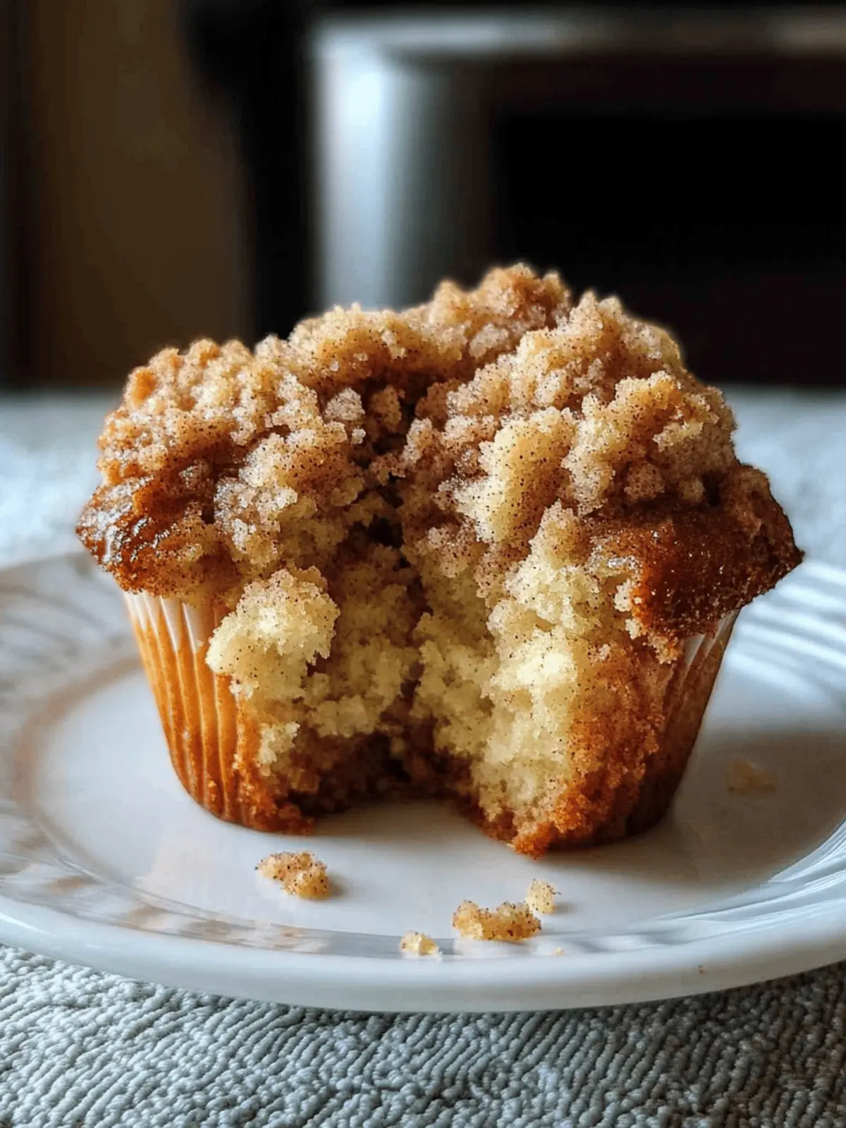 Apple Cinnamon Streusel Muffins