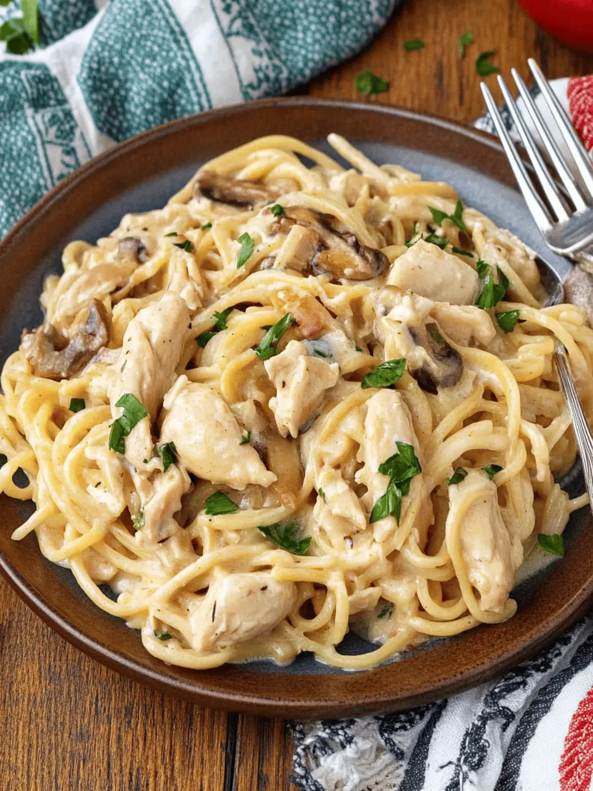 Chicken Tetrazzini
