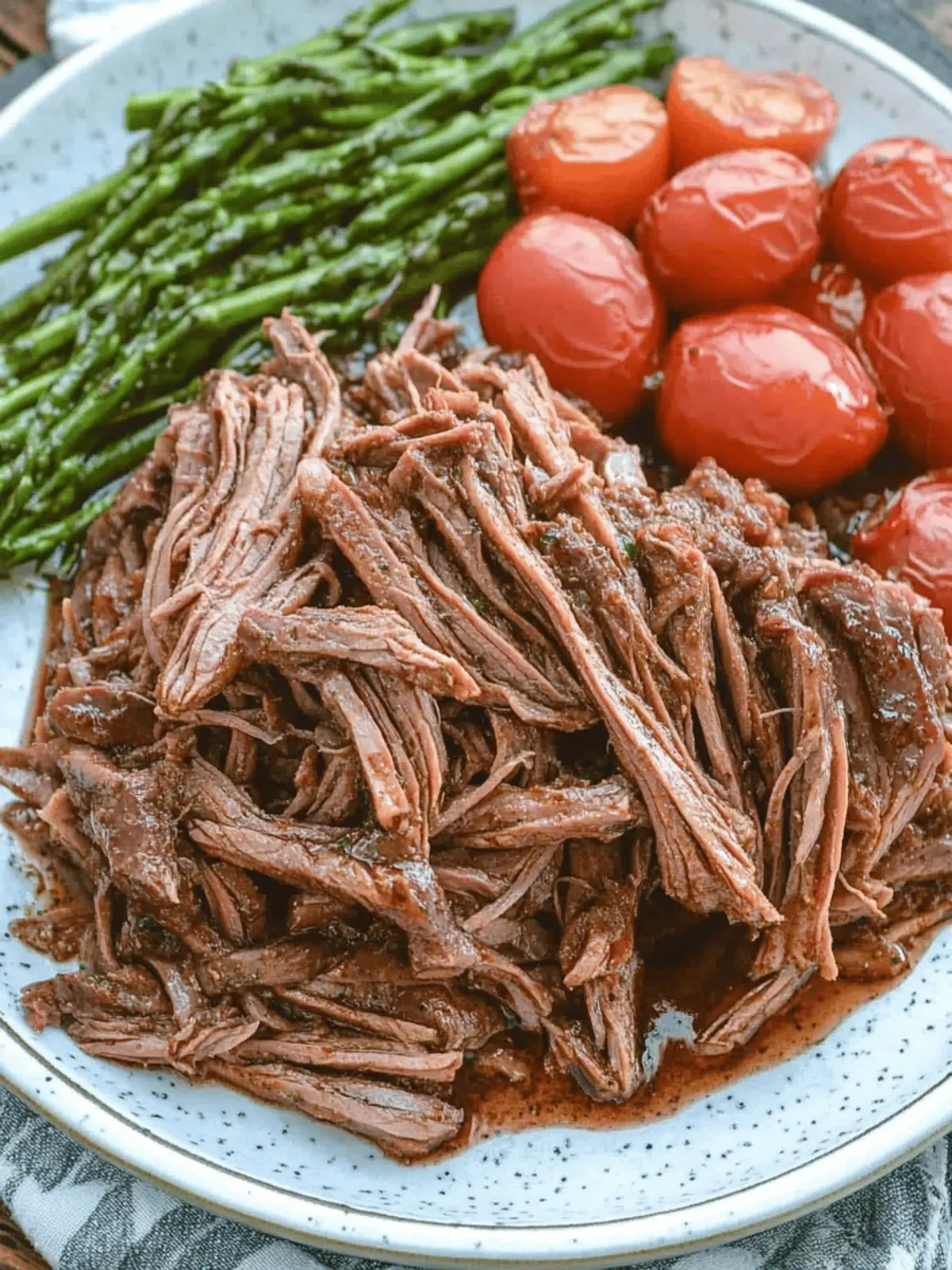 {Slow-Cooker} Italian Red Wine Roast Beef