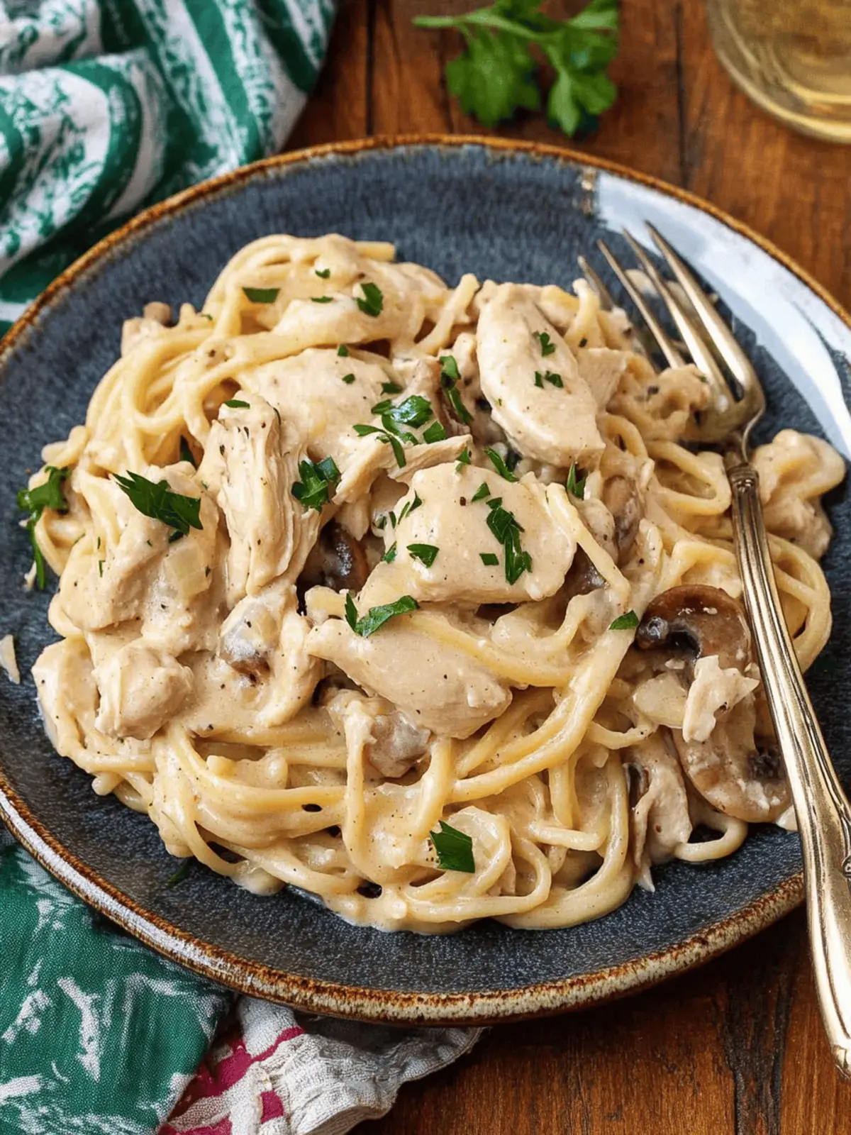 Chicken Tetrazzini