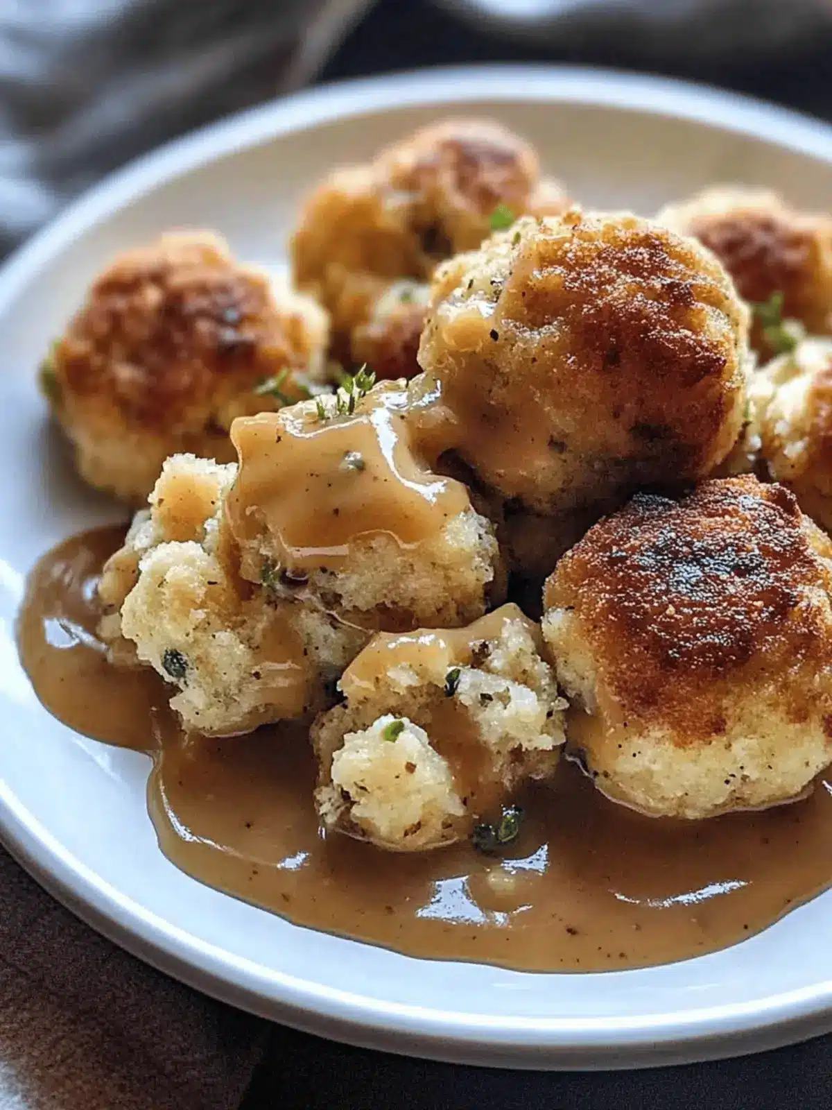 Turkey stuffing Balls