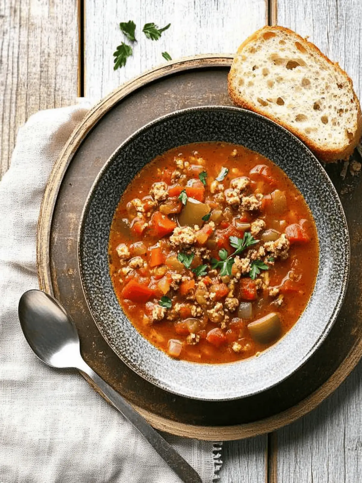 Stuffed Pepper Soup