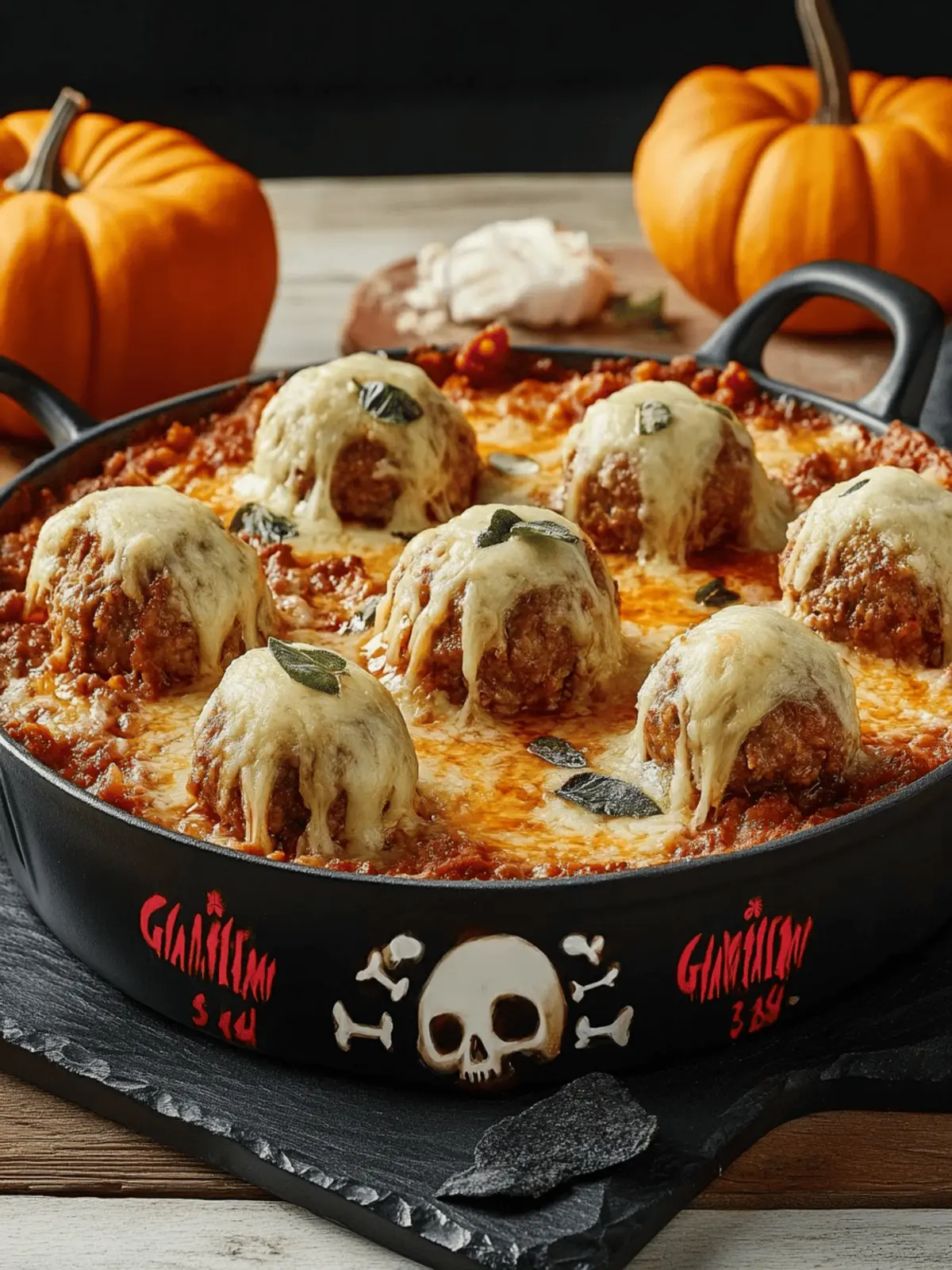 Graveyard Meatball Bak: Spooky, Comforting Casserole Bliss 2 Graveyard Meatball Bak