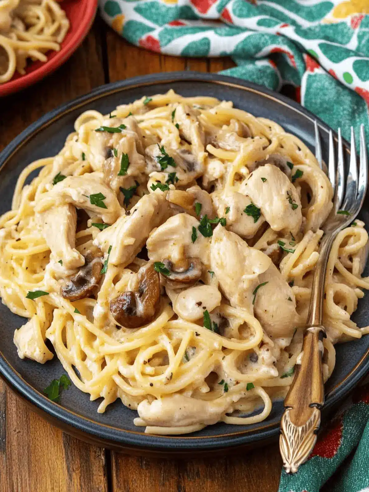 Chicken Tetrazzini