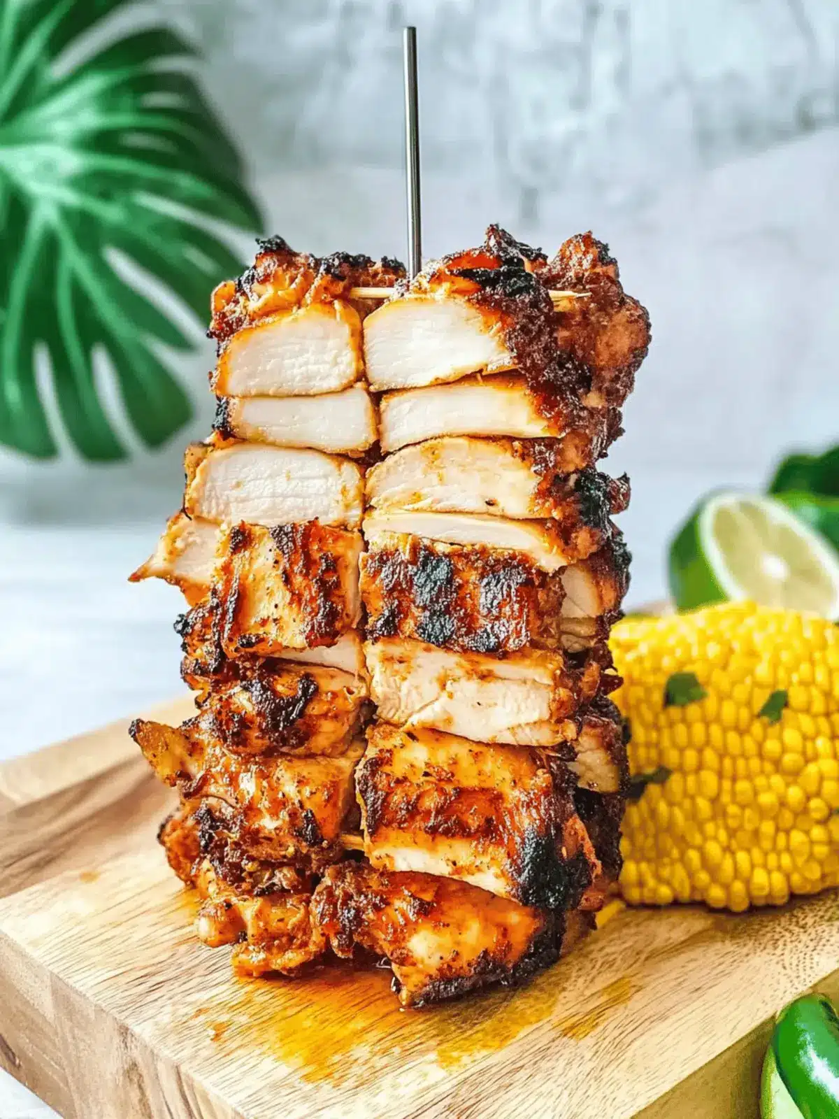 Smoked Chicken Al Pastor