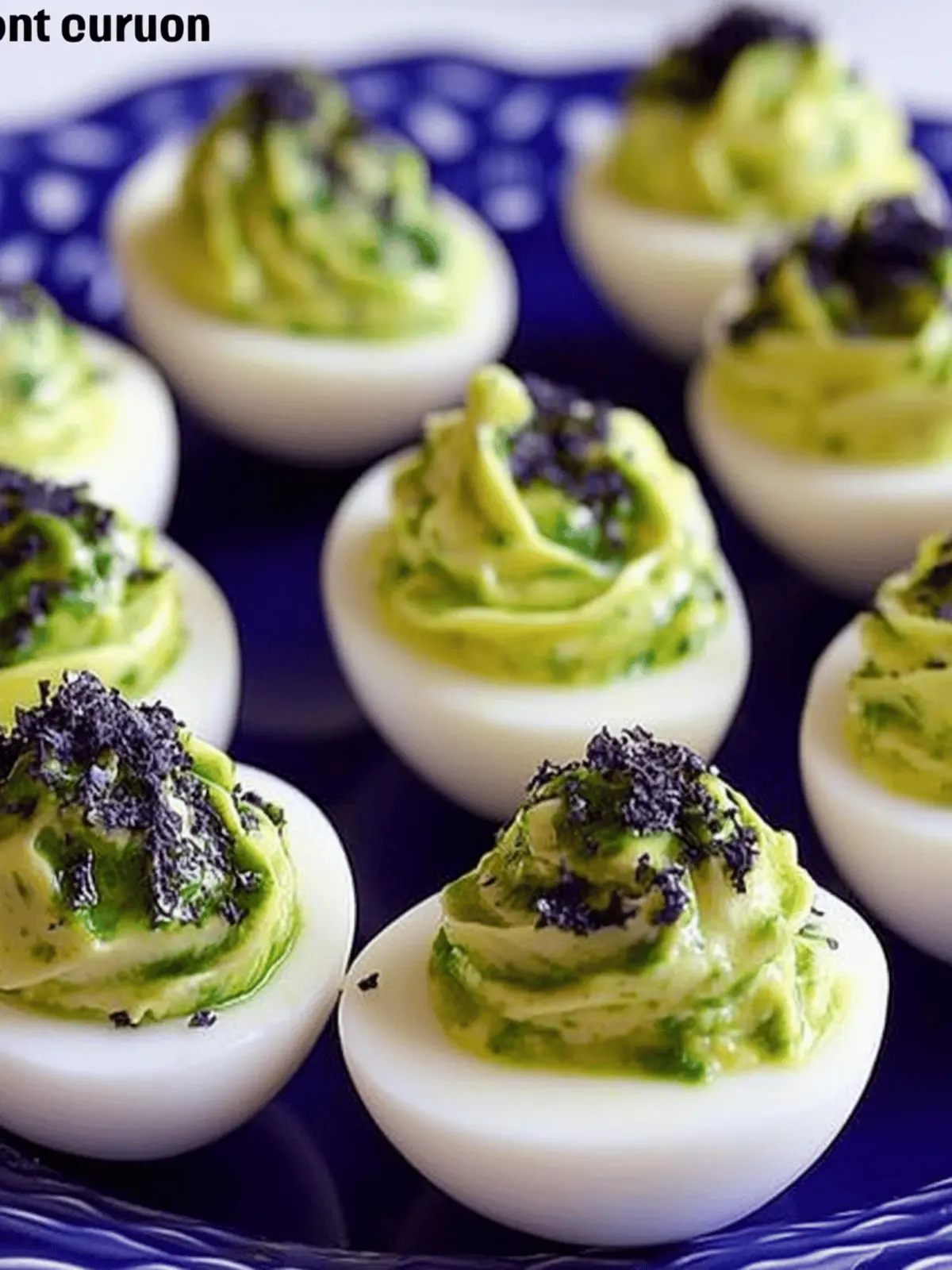 Deliciously Rotten Deviled Eggs