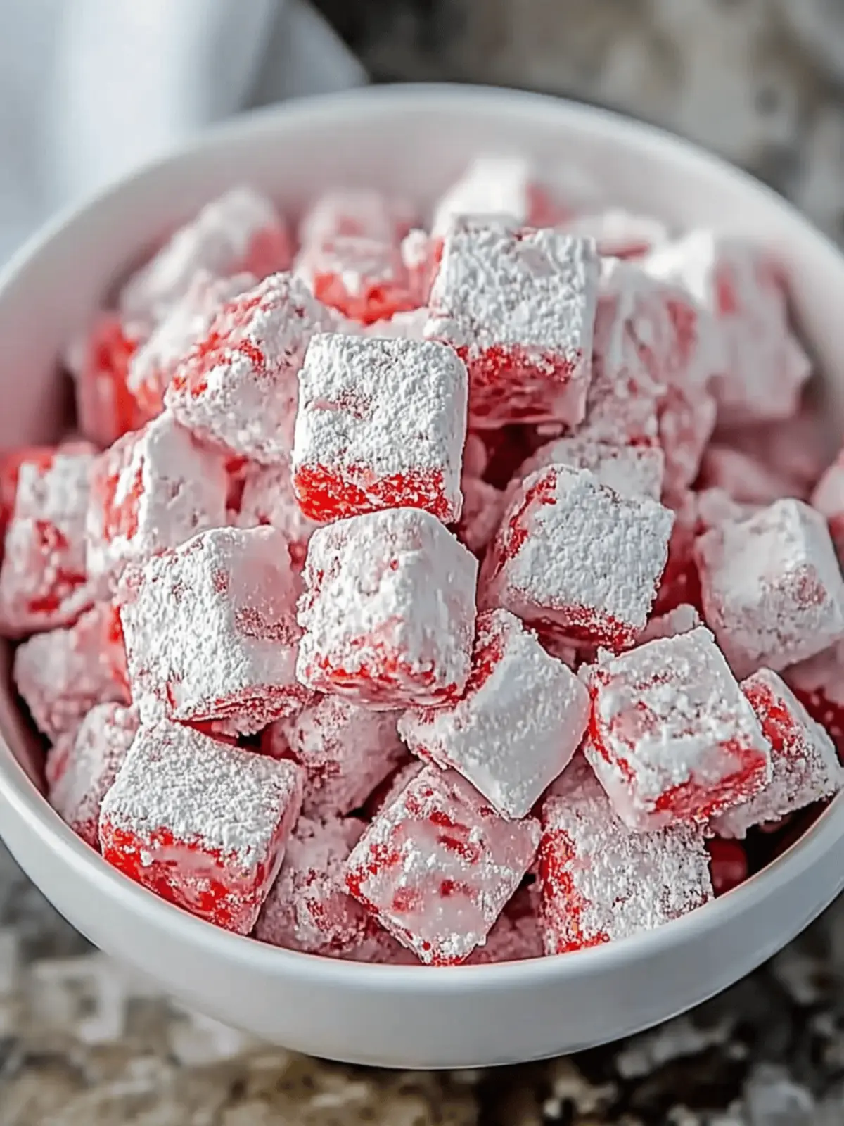Strawberry Shortcake Puppy Chow