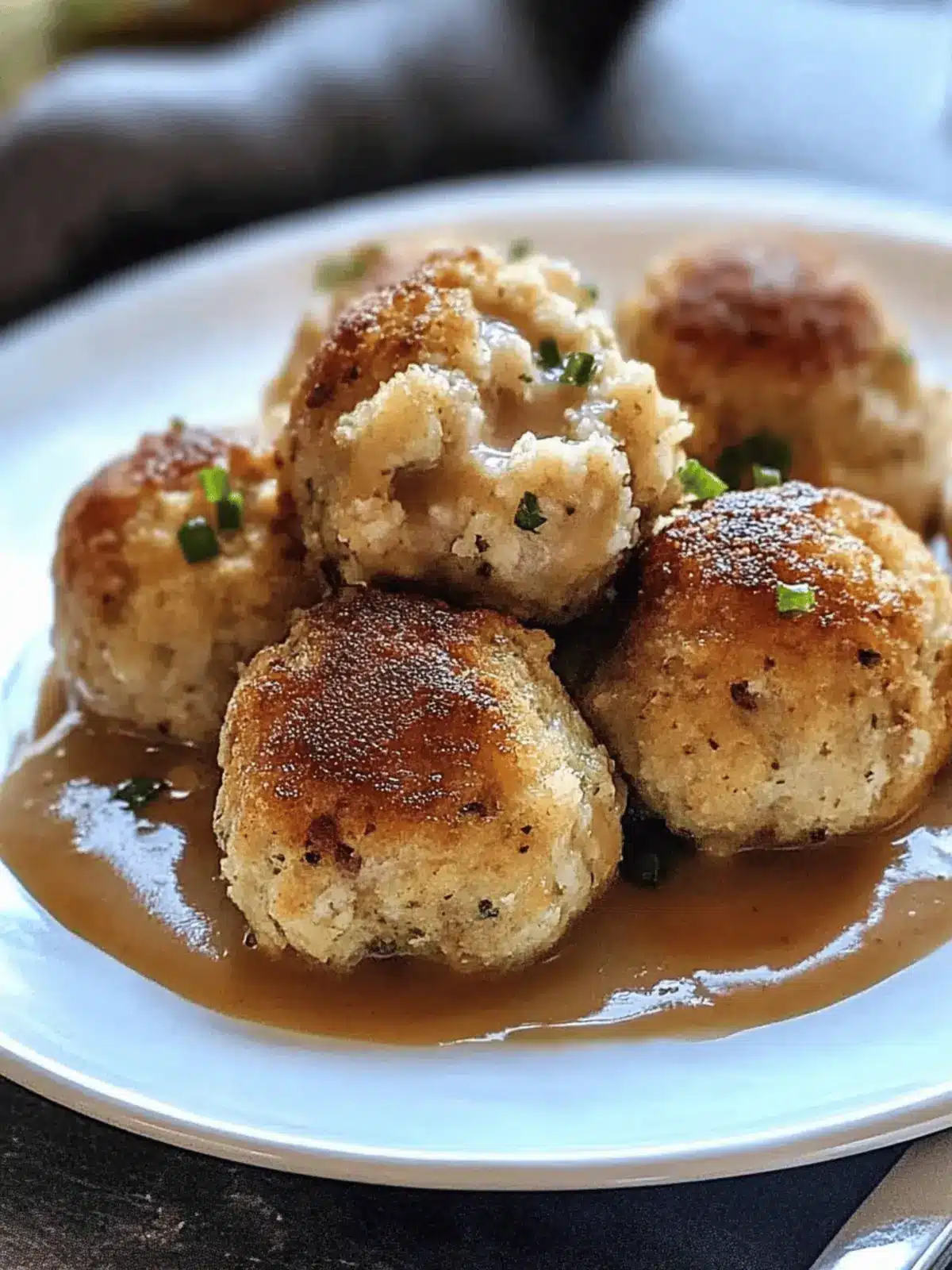 Turkey stuffing Balls