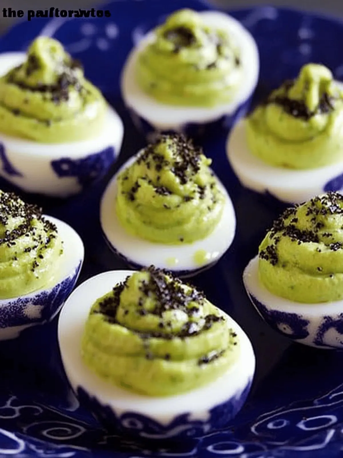 Deliciously Rotten Deviled Eggs