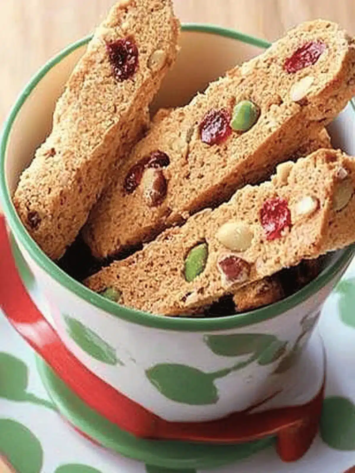 Almond Cherry Biscotti