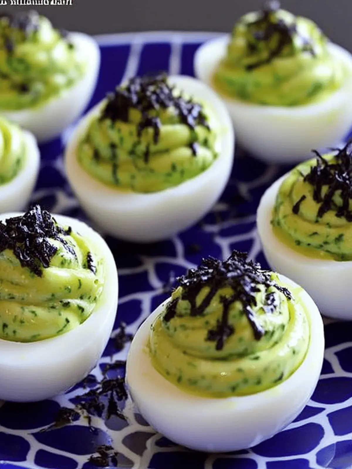 Deliciously Rotten Deviled Eggs