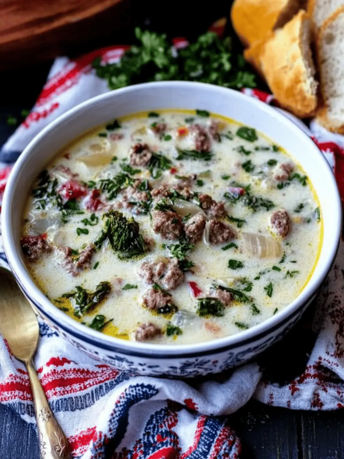 zuppa toscana (thick)