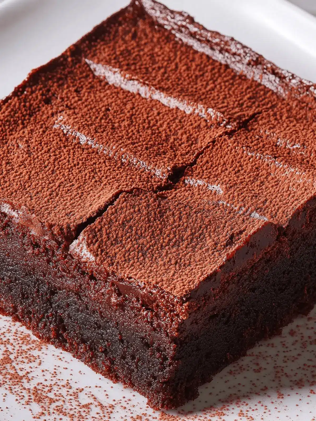 Spiced Hot Chocolate Brownies