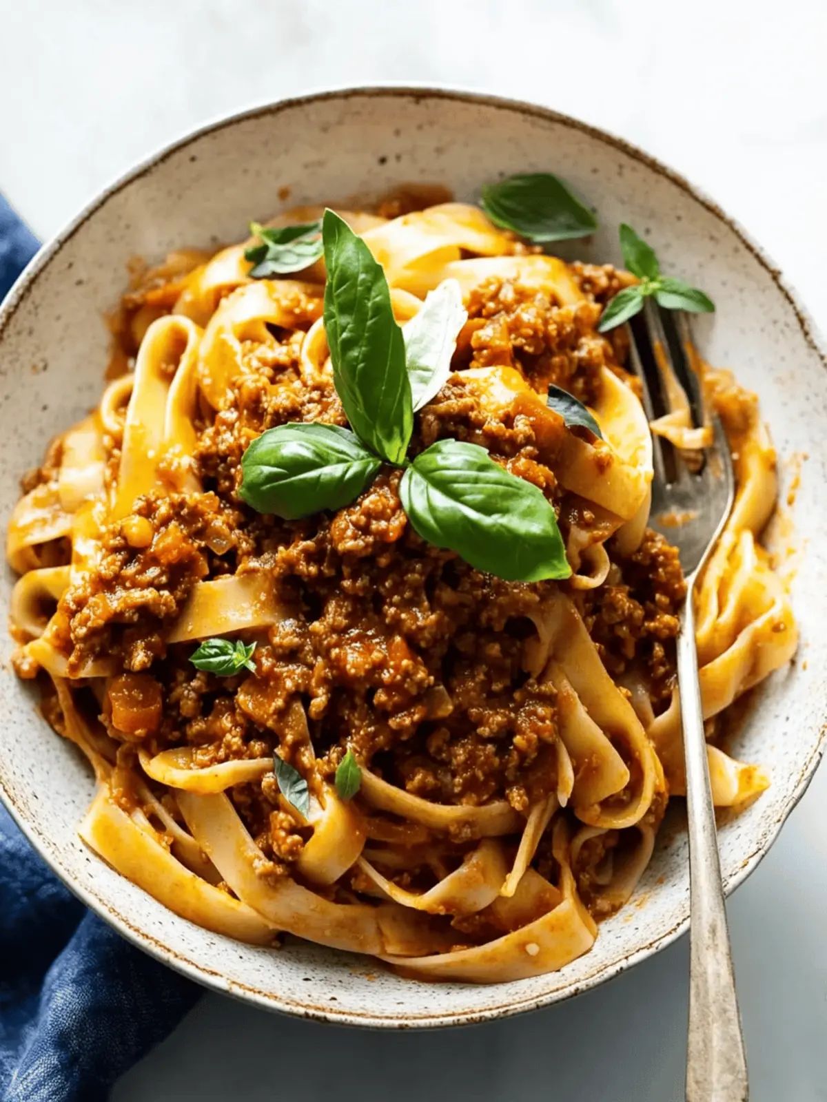 Bolognese sauce
