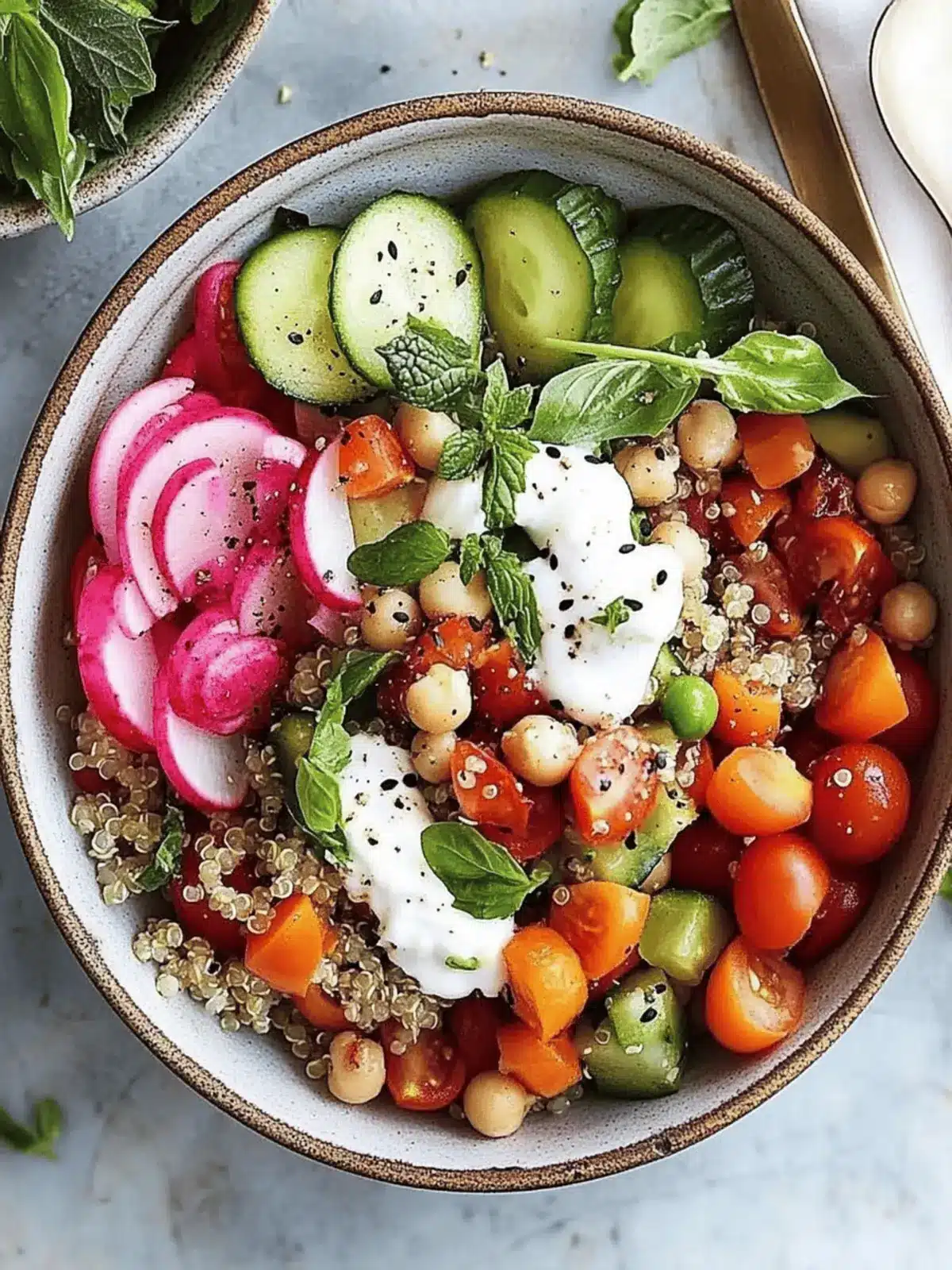 Mediterranean Quinoa Bowl: A Colorful, Customizable Delight 2 Mediterranean Quinoa Bowl