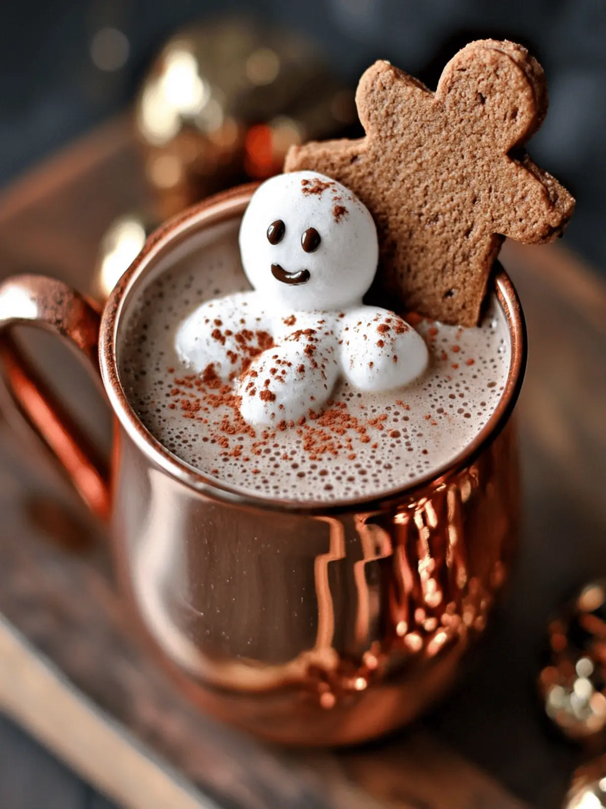 Gingerbread Hot Chocolate