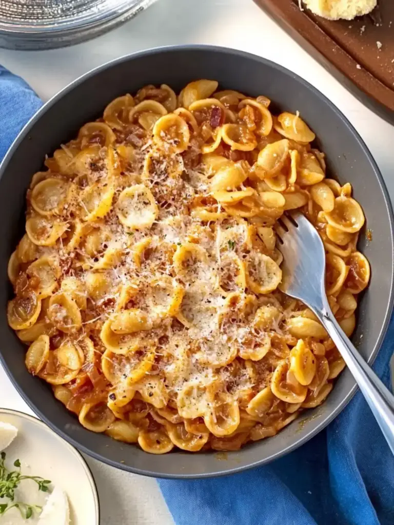 French Onion Pasta