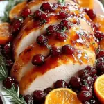 Cranberry Orange Glazed Turkey