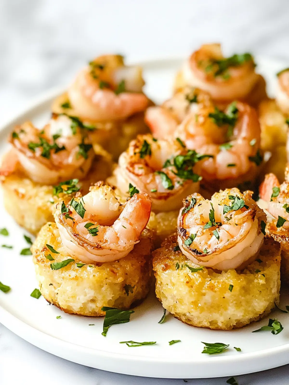 Cheesy Shrimp & Grits Bites
