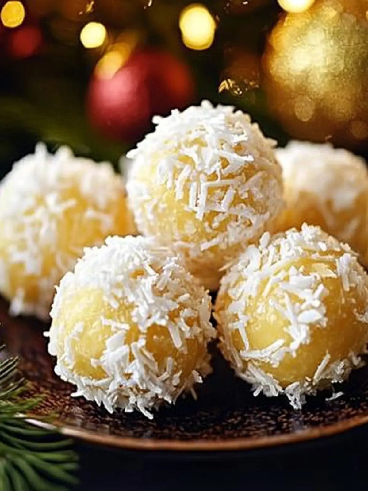 Pineapple Christmas Balls