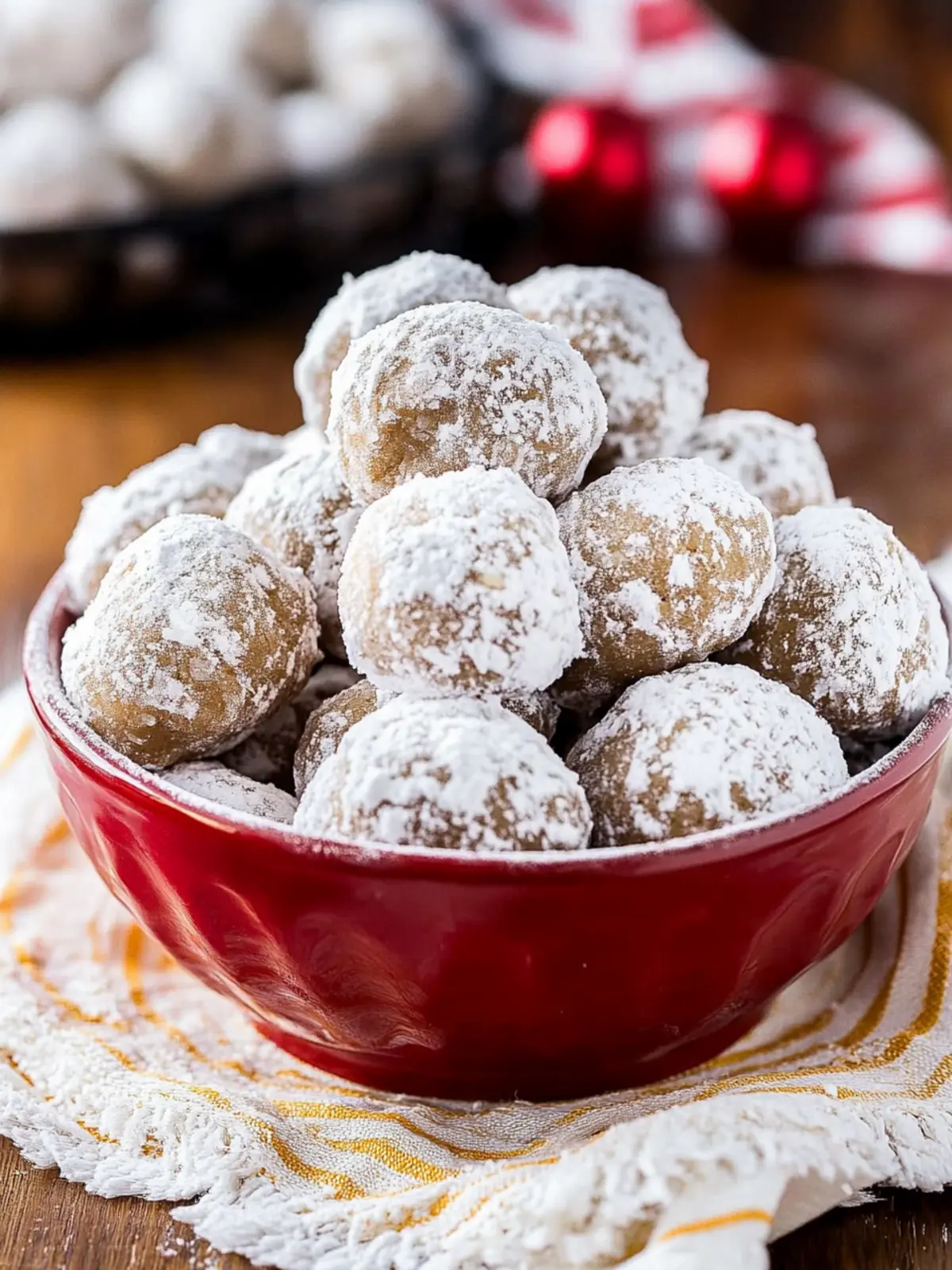 Gingerbread Snowballs