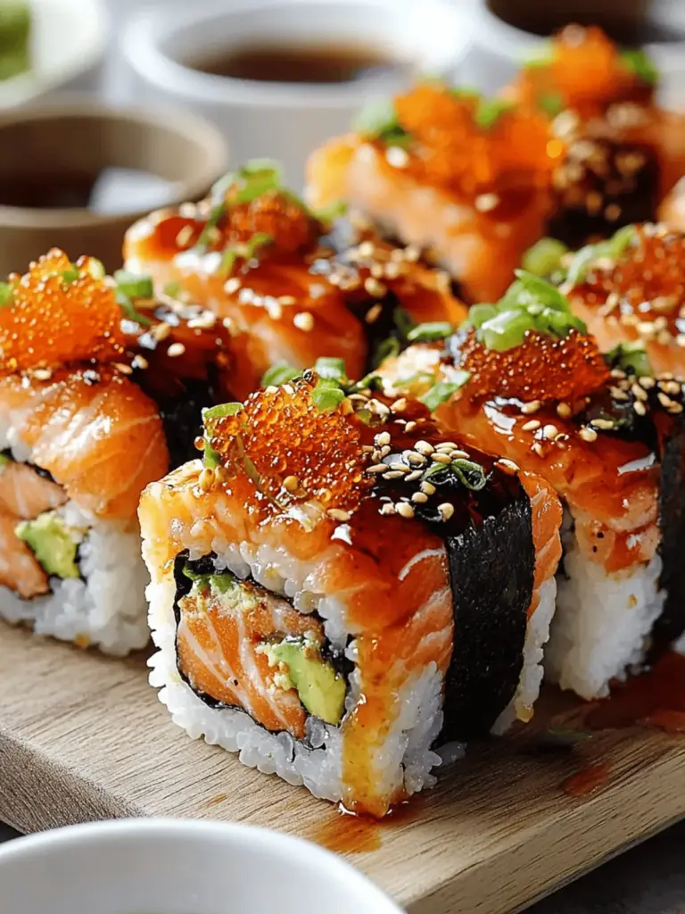 Spicy Salmon Sushi Bake Recipe