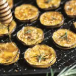 Fried Eggplant with Rosemary & Honey