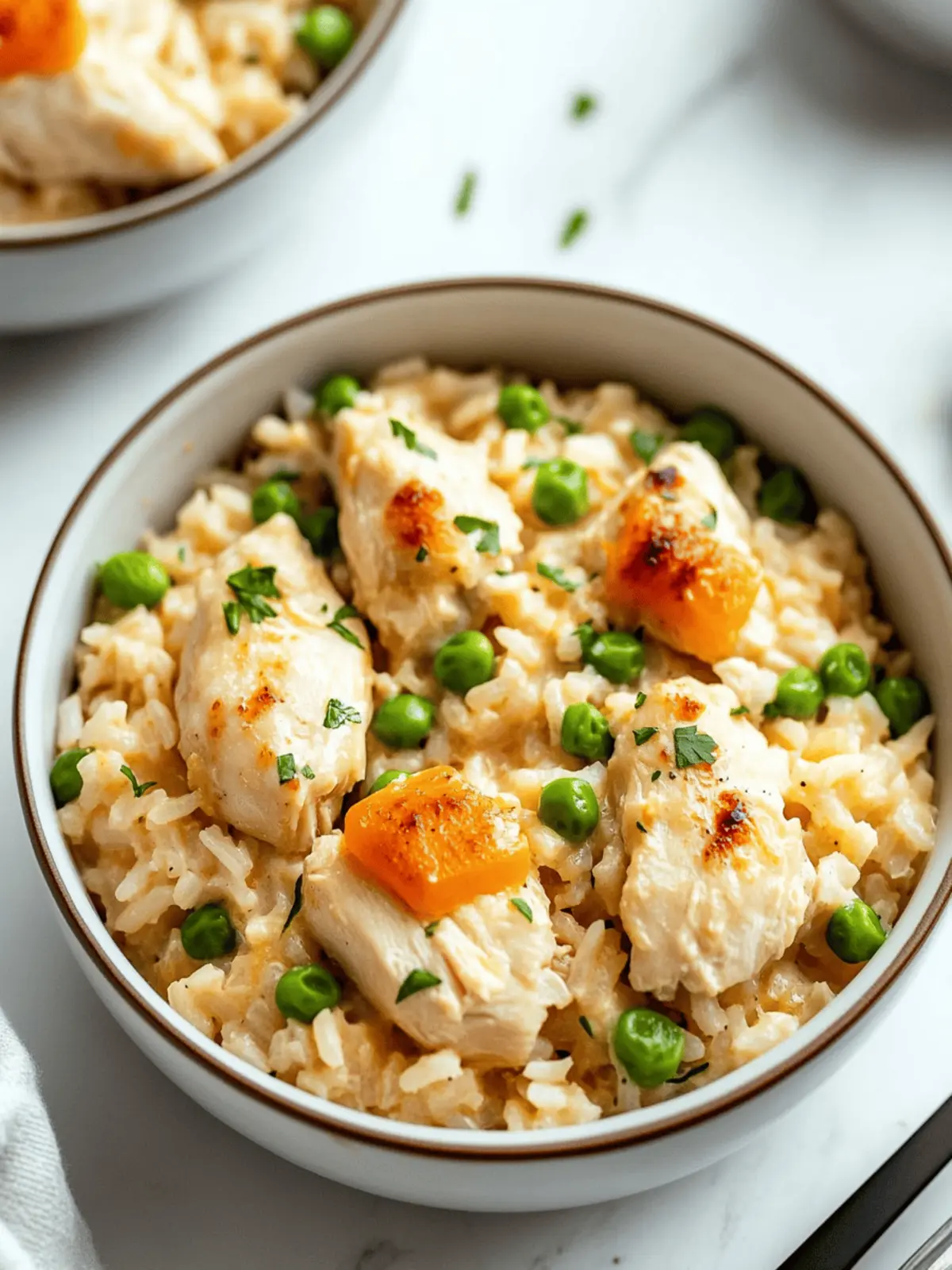 Creamy Chicken and Rice: A One-Pan Family Delight 2 Creamy Chicken and Rice