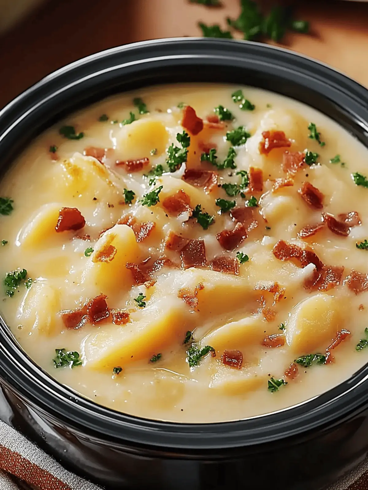 Crock Pot Crack Potato Soup – Easy Comfort Food Awaits 3 Crock Pot Crack Potato Soup