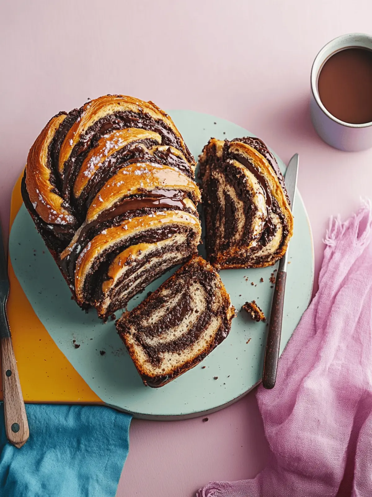 Decadent Chocolate Babka: Easy Homemade Delight to Savor 3 Chocolate babka