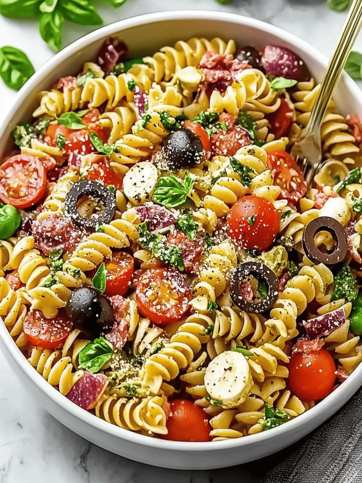 Quick Italian Pasta Salad That'll Wow Your Taste Buds 5 Quick Italian Pasta Salad