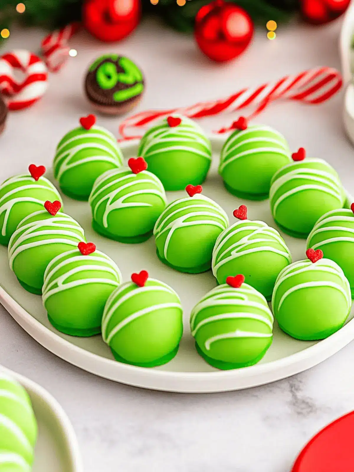 Grinch Oreo Balls: Festive No-Bake Treats Everyone Will Love 2 Grinch Oreo Balls