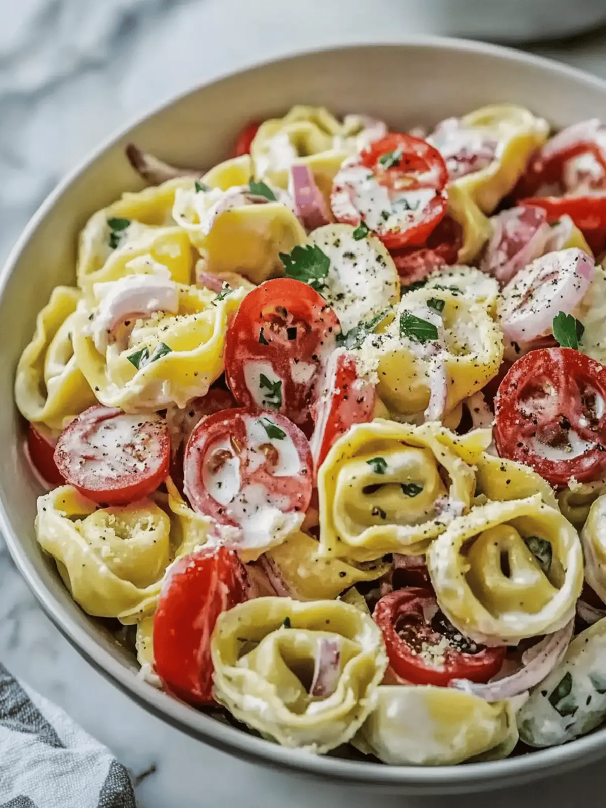 Savor Summer with Fresh Grinder Tortellini Salad Delight 3 Fresh Grinder Tortellini Salad