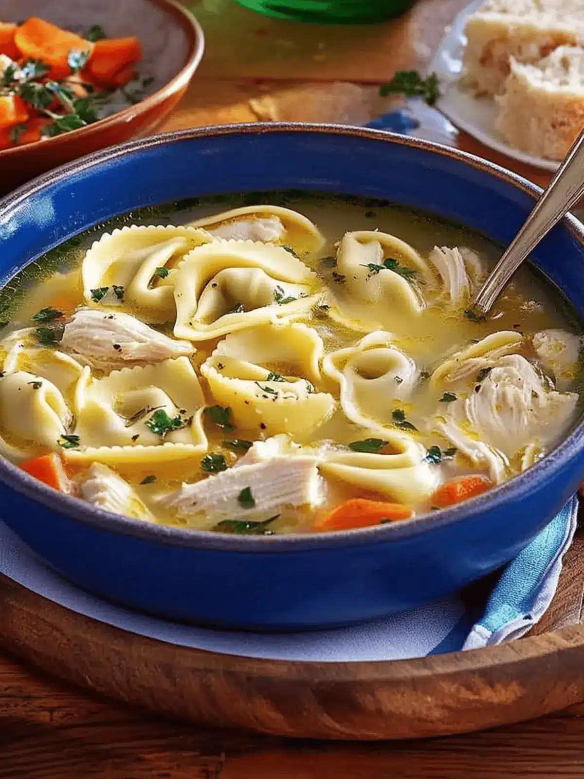 Chicken Tortellini Soup