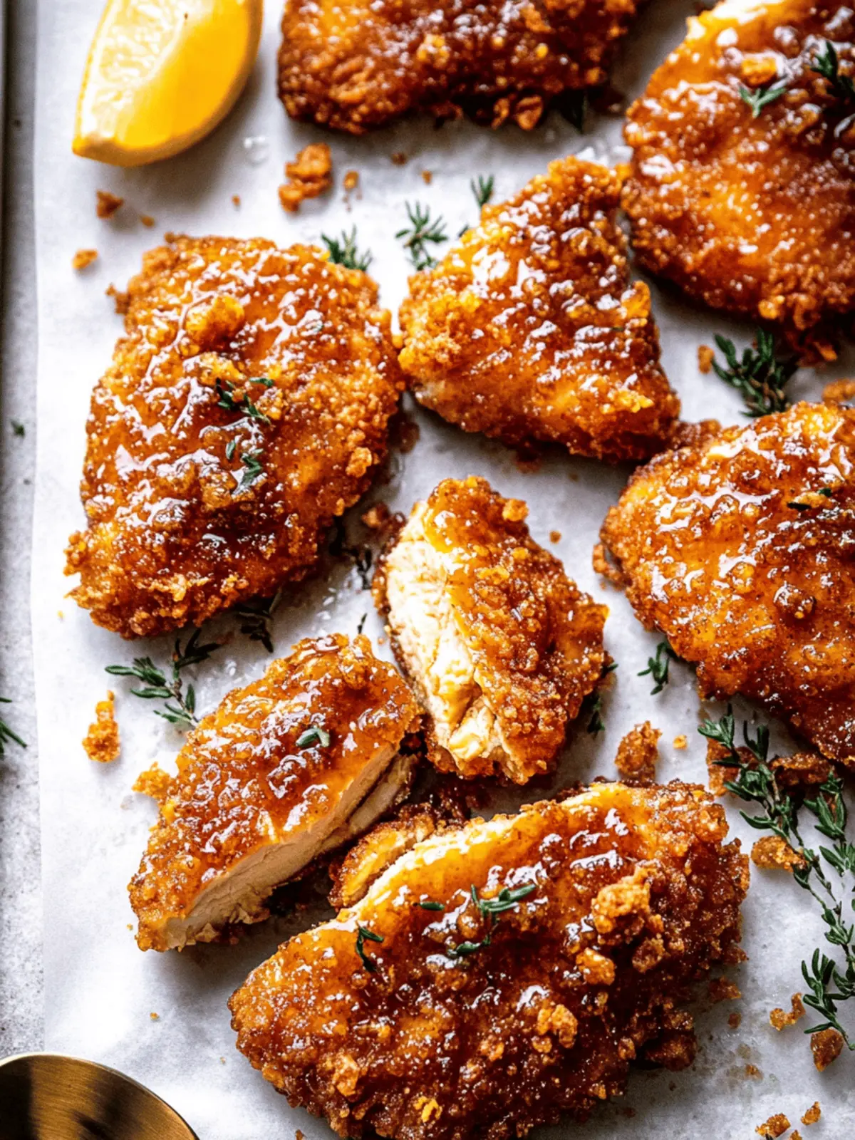 Baked Crunchy Hot Honey Chicken: A Sweet and Spicy Delight 2 Baked Crunchy Hot Honey Chicken