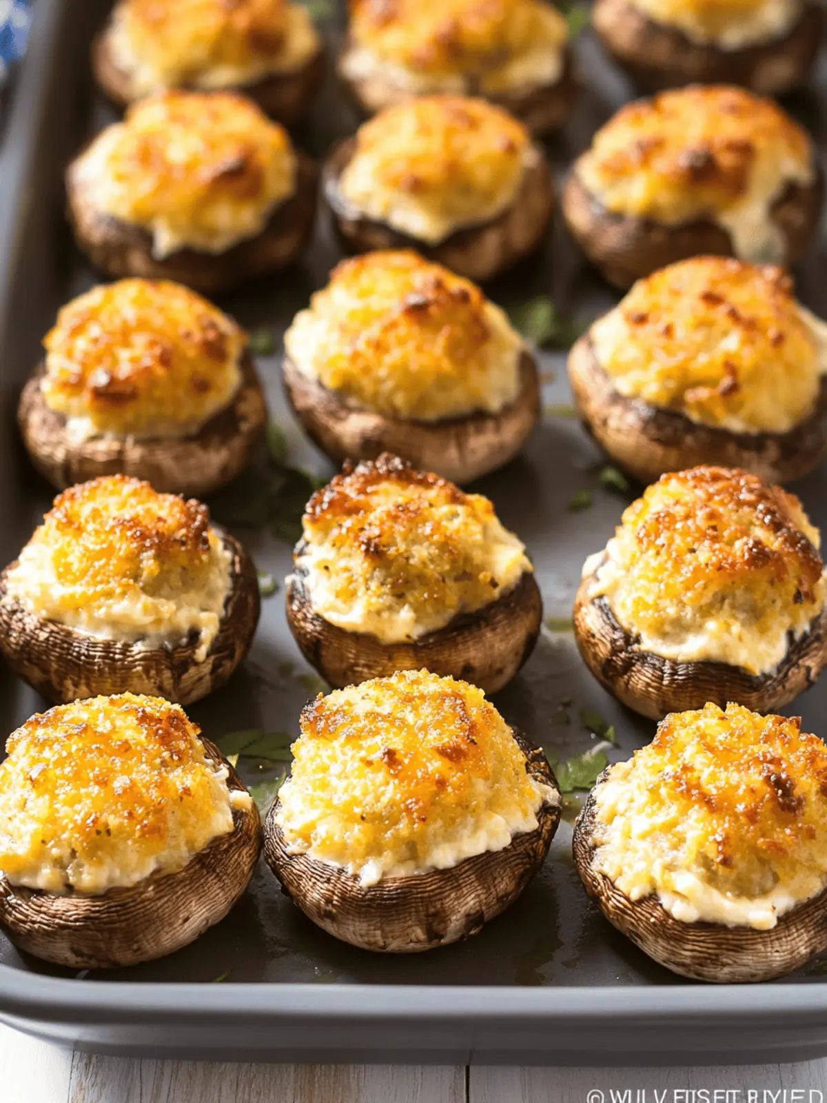 Savory Cream Cheese Stuffed Mushrooms for Effortless Entertaining 3 Cream Cheese Stuffed Mushrooms