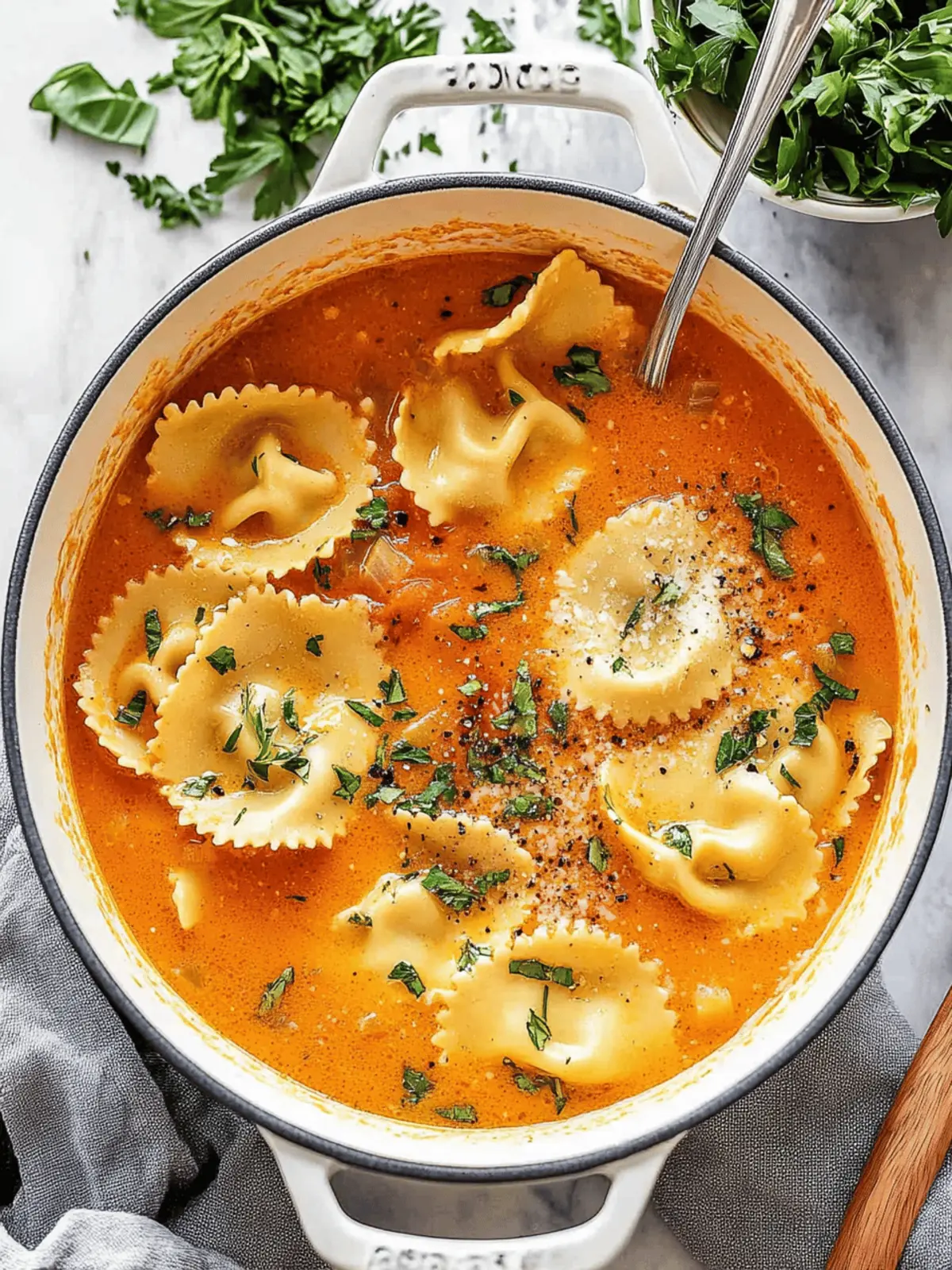 Easy One Pot Ravioli Soup You’ll Crave Every Weeknight 2 Easy One Pot Ravioli Soup