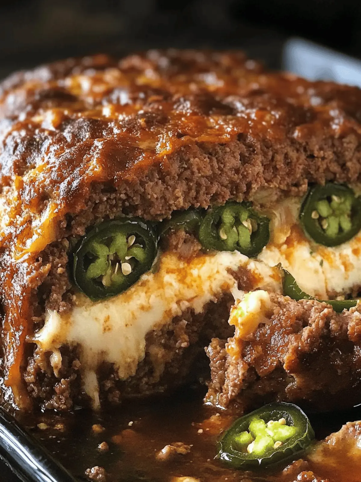 Delicious Spicy Jalapeño Popper Stuffed Meatloaf You’ll Love 4 Spicy Jalapeño Popper Stuffed Meatloaf