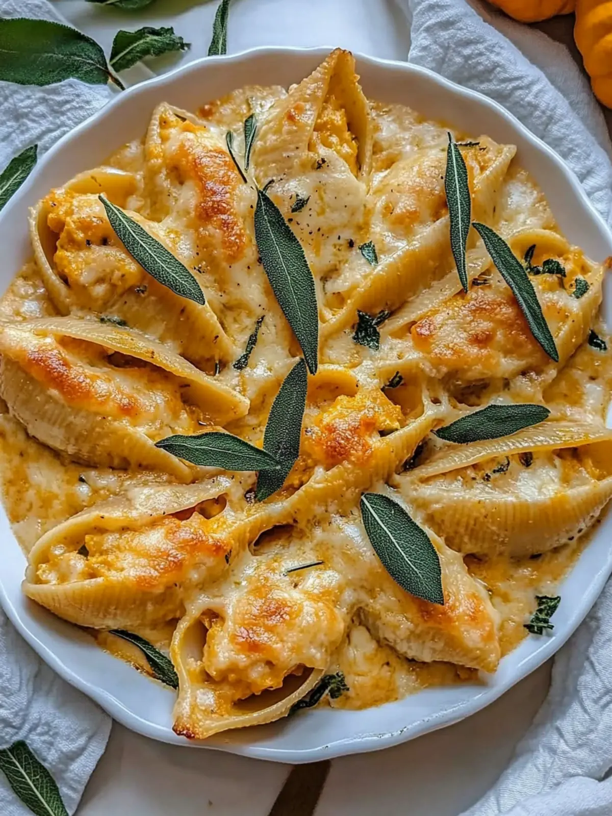 Delightful Pumpkin & Gouda Stuffed Shells for Cozy Nights 3 Pumpkin & Gouda Stuffed Shells